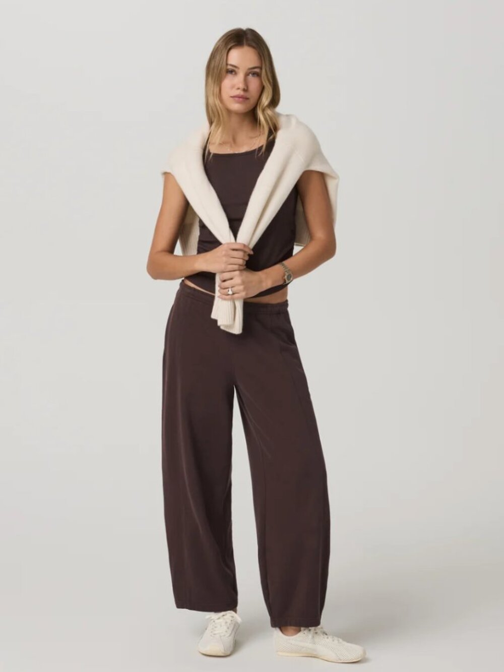 SEDONA BARREL CROP SWEATPANT